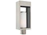 Bleecker Brushed Nickel 1-light Outdoor Post Light