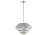 Amsterdam 1-Light Brushed Nickel Pendant