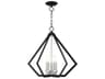 Prism 5-Light Black Brushed Nickel Pendant