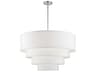 Manorwood 8-Light Brushed Nickel Pendant