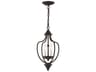 Home Basics 3-Light Bronze Mini Pendant