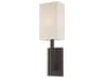 Hayworth 1-Light Bronze Wall Sconce