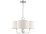 Solstice 4-Light Brushed Nickel Candelabra Chandelier