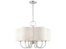 Solstice 7-Light Brushed Nickel Candelabra Chandelier