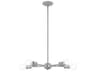 Lansdale 5-Light Nordic Gray Brushed Nickel Chandelier