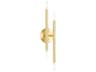 Soho 4-Light Satin Brass Wall Sconce