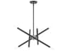 Soho 8-Light Scandinavian Gray Candelabra Sputnik Chandelier