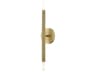Monaco 2-Light Antique Brass Wall Sconce