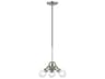 Lansdale 3-Light Brushed Nickel Mini Pendant