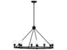 Lansdale 8-Light Black Brushed Nickel Chandelier