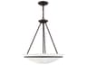 Newburgh 3-Light Bronze Glass Bowl Pendant