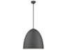 Arlington 3-Light Scandinavian Gray Brushed Nickel Bell Pendant