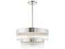 Norwich 7-Light Brushed Nickel Crystal Chandelier
