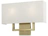 Pierson 2-Light Antique Brass Wall Sconce