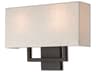 Pierson 2-Light Bronze Wall Sconce