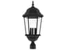 Hamilton 3 - Light Outdoor Post Light