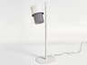 Kan White Cold Grey Cotton Table Lamp