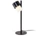 Kan Black White Cotton Table Lamp