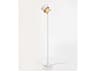 Kan White Sand Cotton Floor Lamp