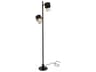 Kan Black Sand Cotton Floor Lamp
