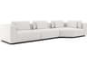 Luxcor Modluxe Siena Modular Sofa 25 Chalk Fabric / Left-Facing Arm