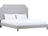 Atelier Gray Upholstered Queen Panel Bed