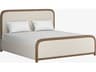 Atelier Natural Rubberwood Wood King Platform Bed