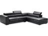 Icon Leather Sectional Sofa