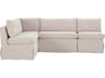 Fable Beige Upholstered Sectional Sofa