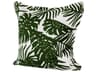 Boyle I 20 x 20 Green Tropical Palm Leaf Decorative Pillow Cover
