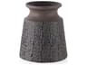 Sefina I Small Brown/Black Patterned Ceramic Vase