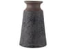 Sefina III Large Brown/Black Patterned Ceramic Vase