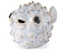 Spike I (Small) 8L x 4W Off-White Ceramic Puffer Fish