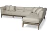 Denali III Beige Upholstered Wooden Frame Sectional