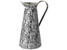 Colette Small Black/White Patterned Vase