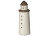 Abner (Small) 3L x 3W White Wooden Coastal Lighthouse