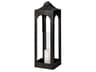 Ina Short Charcoal Metal Candle Holder Lantern