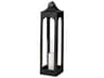 Ina Tall Charcoal Metal Candle Holder Lantern