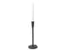 Levit (Small) Black Table Candle Holder