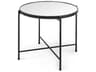 Samantha (Large) Black Mirror Top  Accent Table