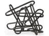 Henderson 10.4L x 8.3W x 7.7H Black Metal Paperclip Decorative Object