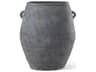 Zuma 27.2L x 20.5W x 31.9H Dark Gray Ceramic Floor Vase