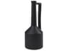 Burton 17.1H Large Matte Black Ceramic Jug Vase