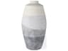 Blume 16.5H Off-White w/ Gray Textured Vase