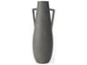 Kilian Tall Matte Brown-Gray Double Ear Vase