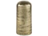 Quonset Tall Brass Finished Aluminum Metal Ornament