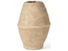 Rundal Small Beige Paper Mache Vase