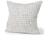 Jayden Cream w/ Black Print Linen Square Decorative Pillow Cover