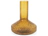 Jolene Tall  Amber Glass Vase