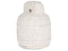 Irina Small White Marble Door Stopper